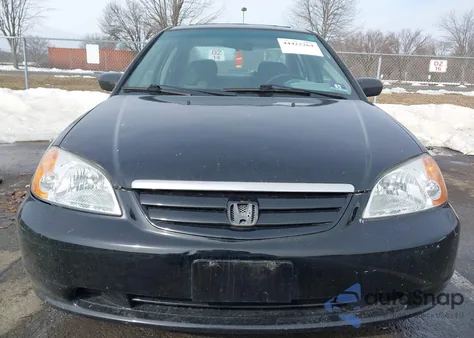 2003 Honda Civic Ex z USA, uszkodzony, nr VIN 2HGES26743H556071